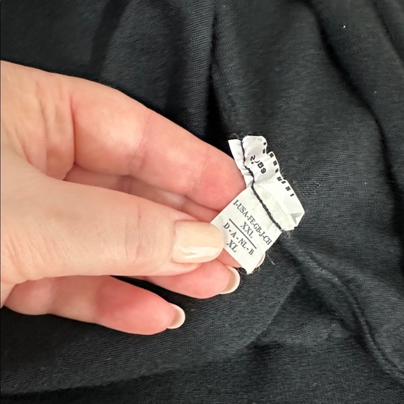 Brunello Cucinelli Cashmere Single Button Cardigan Sweater In Black Size XXL - Picture 8 of 10